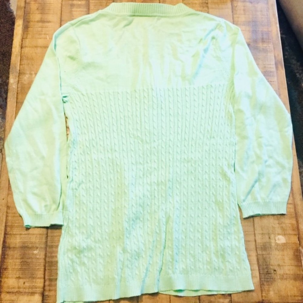 Croft&Barrow Green Women’s Small Cardigan Sweater